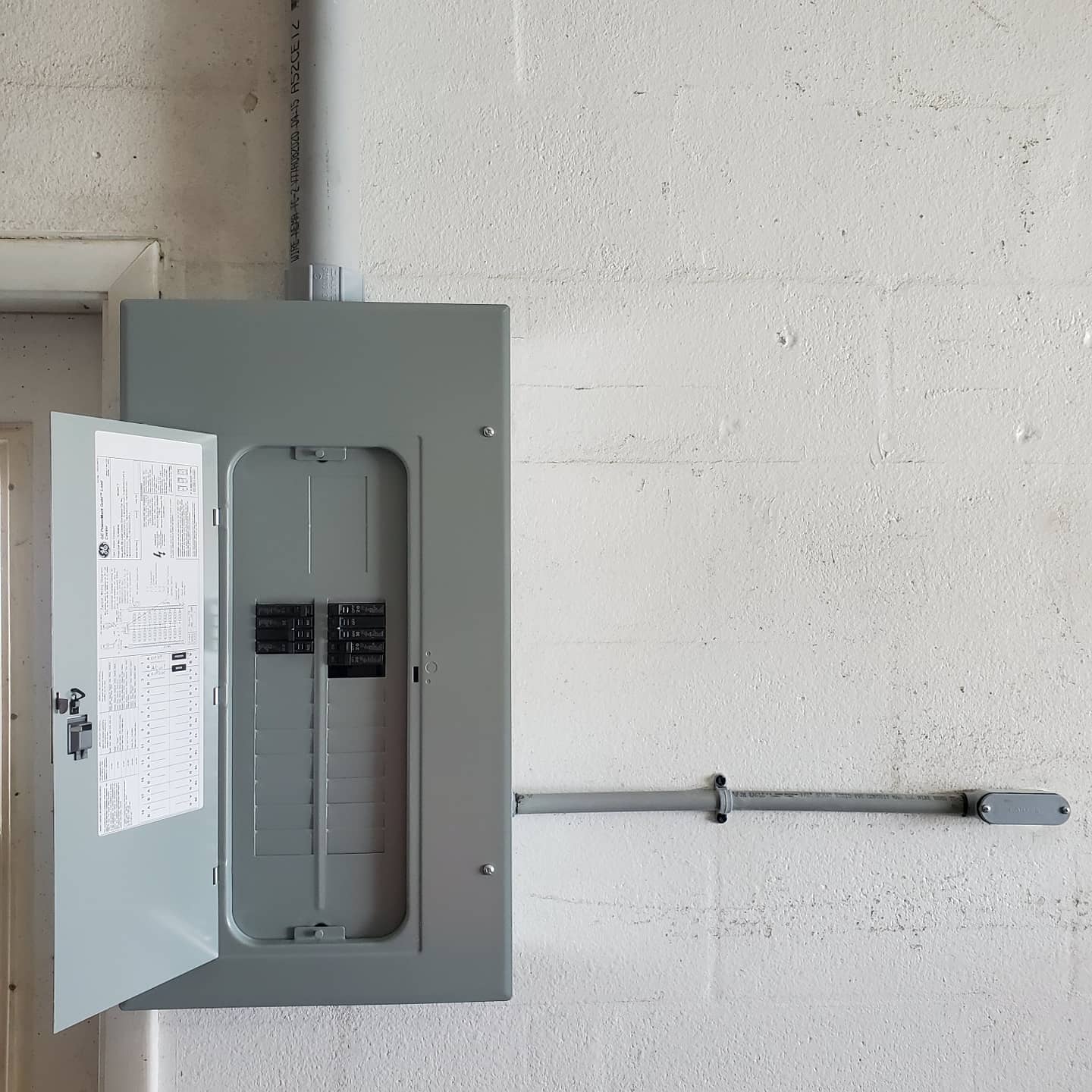 Electrical work background